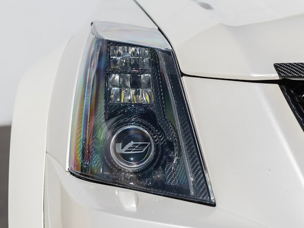 2009-2015 Cadillac CTS/CTS-V V2 SDP Carbon Fiber Headlight  Internal Housings Bezels