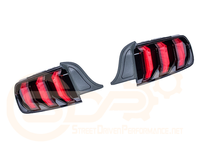 2015-2023 FORD MUSTANG S550 | SIGNAL LED XB RED / CLEAR REAR TAIL LIGHT