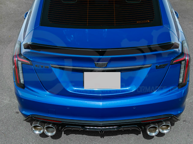 2020-Present Cadillac CT5 Sport / CT5-V / CT5-V Blackwing | Blackwing Style Rear Trunk Spoiler Wing