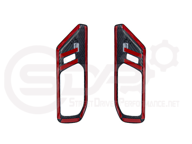 2021-UP FORD BRONCO CARBON FIBER FRONT DOOR HANDLE TRIM COVER