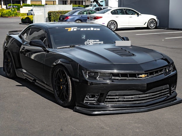 2014-2015 CAMARO SS Z28 PACKAGE FRONT BUMPER SPLITTER LIP GROUND EFFECTS