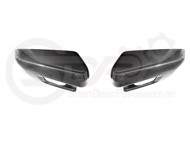 2022-UP FORD F-150 LIGHTNING | FACTORY STYLE CARBON FIBER SIDE MIRROR CAP COVERS (PAIR)
