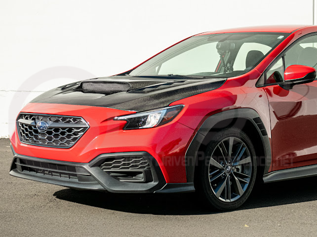 2022-UP SUBARU WRX | JDM VRS STYLE CARBON FIBER FRONT VENTED HOOD