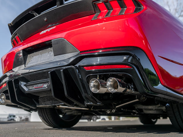 2024+ FORD MUSTANG S650 |  VERSION 2 PACKAGE REAR BUMPER DIFFUSER
