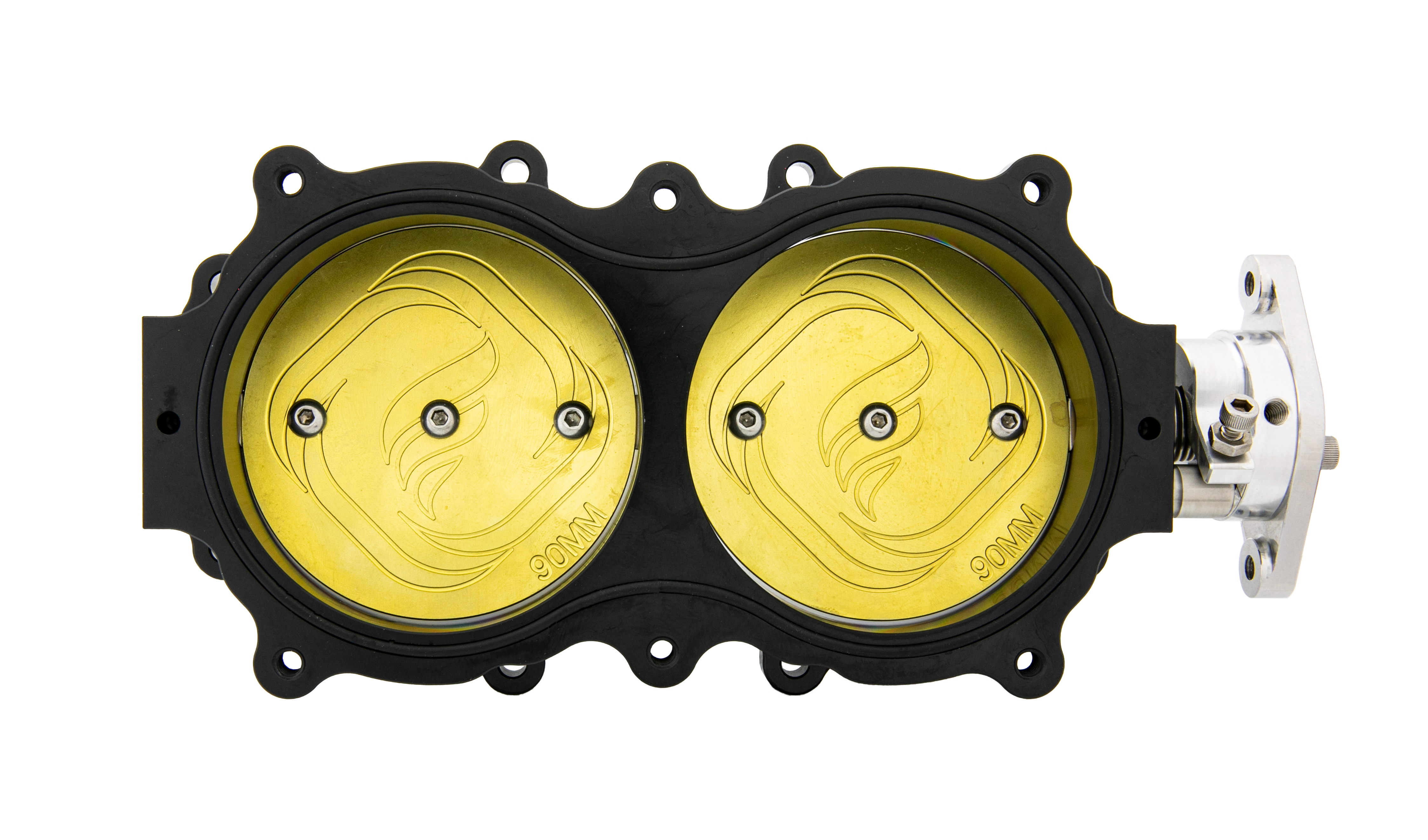 Dual 90mm Throttle Body and 3.5" Dual Inlet – Kit