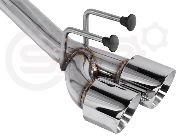 2025-PRESENT TOYOTA CAMRY SE & XSE | MUFFLER DELETE AXLE BACK EXHAUST (CHROME TIPS OR BURNT BLUE TIPS)