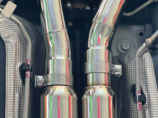 2016-PRESENT CHEVROLET CAMARO V8 COUPE DUAL TIPS CAT BACK EXHAUST