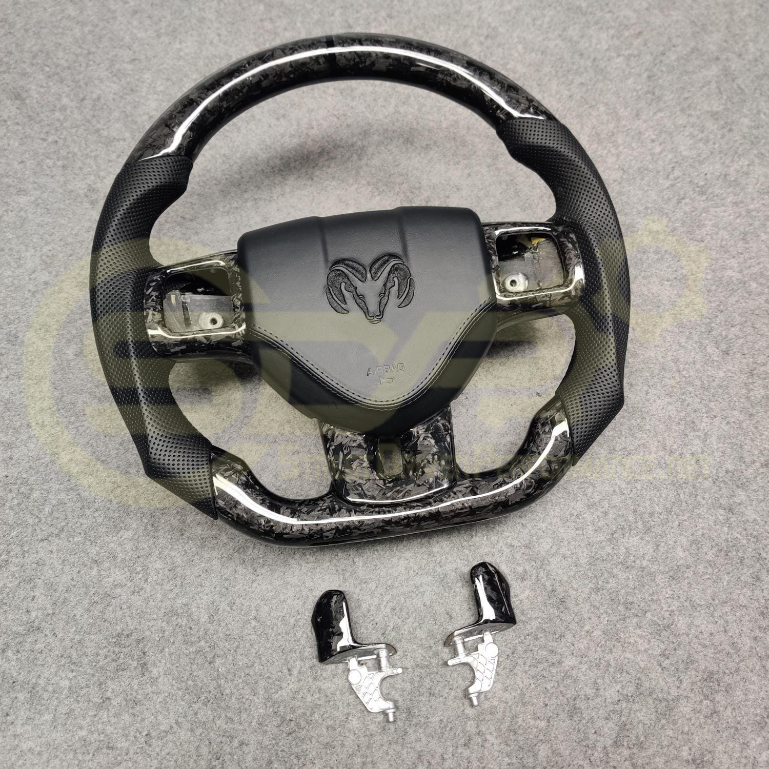 1994 - 2024+ Dodge / Ram Truck 1500 / 2500 / 3500 / TRX - Custom Carbon Fiber Steering Wheel with options