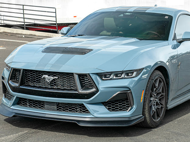 2024-UP FORD MUSTANG S650 | FRONT UPPER & LOWER SIDE GRILLE INSERTS PAIR