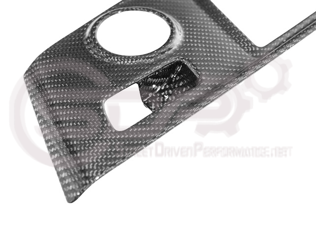 2014-2019 CHEVROLET CORVETTE C7 | FACTORY STYLE DRY CARBON FIBER CENTER CONSOLE SHIFTER TRIM PLATE COVER OVERLAY
