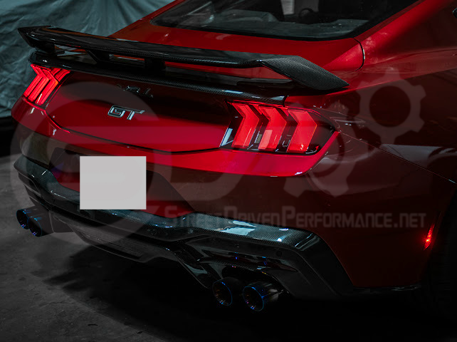 2024-Up Ford Mustang S650 | EURO Style Sequential Signal LED Clear Lenses Rear Taillights Pair