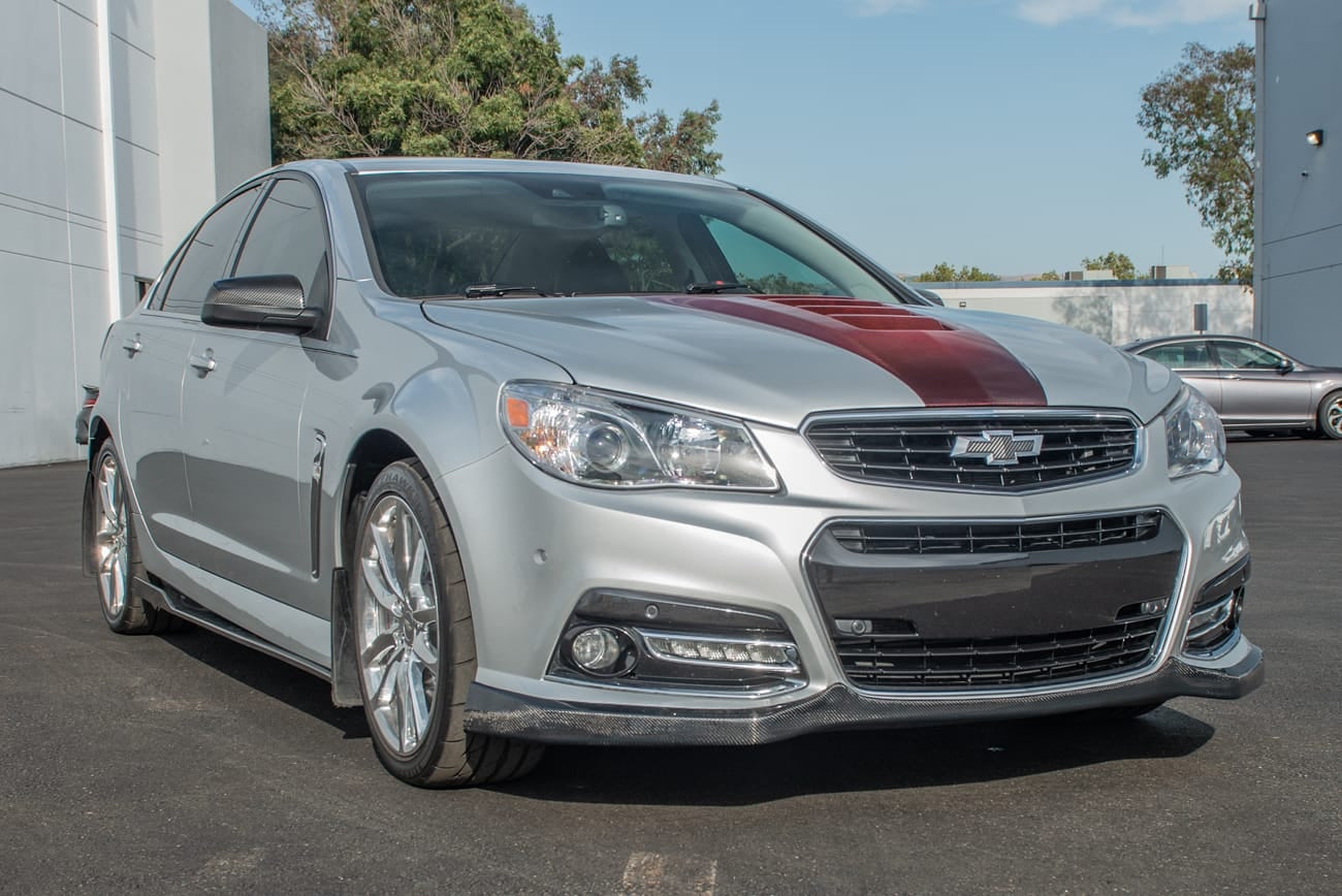 2014- 2015 Chevrolet SS SDP Carbon Fiber Front Bumper Lip Splitter Chevy SS