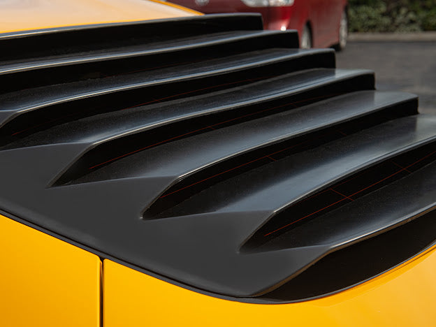 2020-Up Toyota Supra A90 A91 |SDP Performance Style MATTE BLACK Rear Window Louver Sun Shade Cover