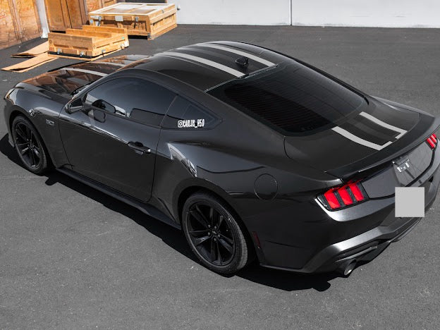 2024-UP FORD MUSTANG S650 | HOOD BODY STRIPE 3M DECALS