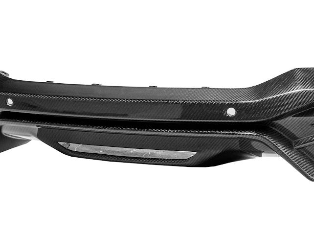 2024-Up Ford Mustang S650 | GT Style CARBON FIBER Rear Bumper Diffuser