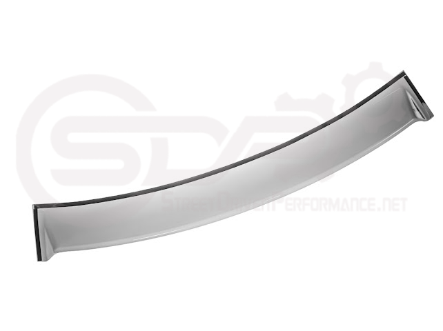 2003-2008 Toyota Corolla | JDM Tape-On Tinted Black Rear Roof Window Visor Guard