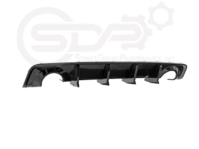 2020-UP DODGE CHARGER WIDEBODY | SRT PERFORMANCE TRACK STYLE REAR BUMPER DIFFUSER