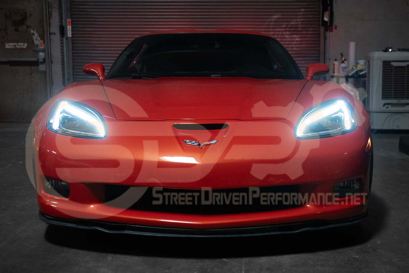 2005-2013 CORVETTE C6 | C8 STYLE TURN SIGNAL HEADLIGHTS