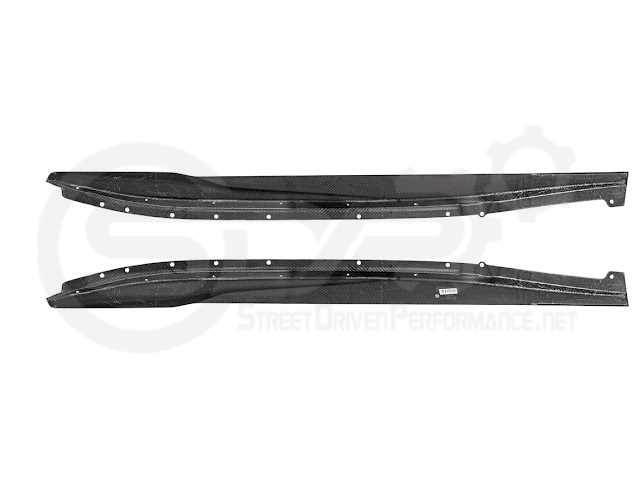 2023-UP CHEVROLET CORVETTE C8 Z06 & E-RAY | SDP PERFORMANCE TRACK STYLE CARBON FIBER SIDE SKIRTS ROCKER PANEL GROUND EFFECTS