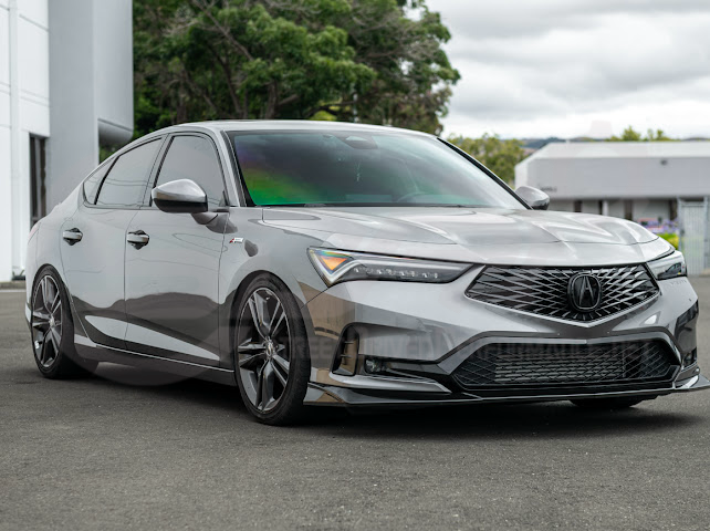 2023-Up Acura Integra DE4 | Performance Front Bumper Splitter Lip Ground Effects