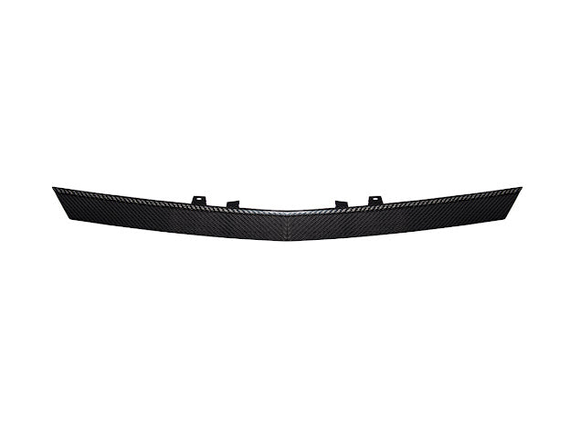 2009-15 CADILLAC CTS-V V2 SEDAN | CARBON FIBER REAR TRUNK DECKLID APPLIQUÉ INSERT-FOR MODELS EQUIPPED WITH SINGLE LENS CAMERA