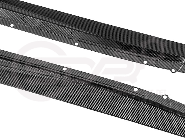 2023-UP CHEVROLET CORVETTE C8 Z06 & E-RAY | SDP PERFORMANCE TRACK STYLE CARBON FIBER SIDE SKIRTS ROCKER PANEL GROUND EFFECTS