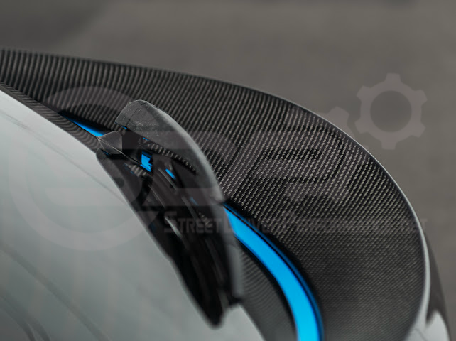 2019-UP TOYOTA GR COROLLA | JDM SDP PERFORMANCE STYLE CARBON FIBER REAR HATCH MID WING SPOILER