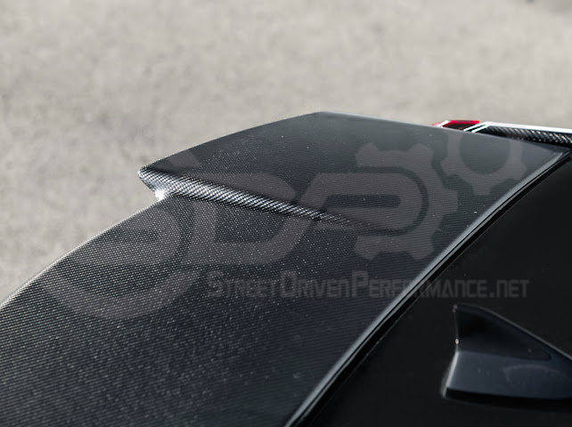 2009-2015 CTS-V V2 Wagon - Carbon Fiber Trunk Lid Spoiler / Wing