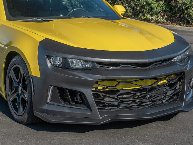 2016-2018 CAMARO LT LS RS SS | ZL1 CONVERSION FRONT BUMPER KIT WITH DRL LIGHT