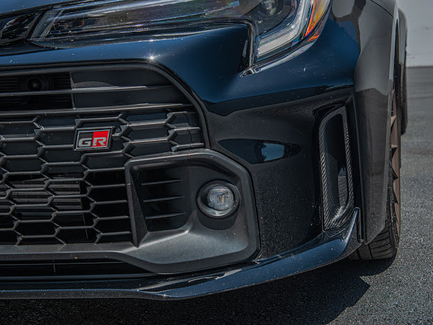 2023-UP TOYOTA GR COROLLA | FACTORY STYLE CARBON FIBER FRONT BUMPER SIDE VENT REPLACEMENT (PAIR)