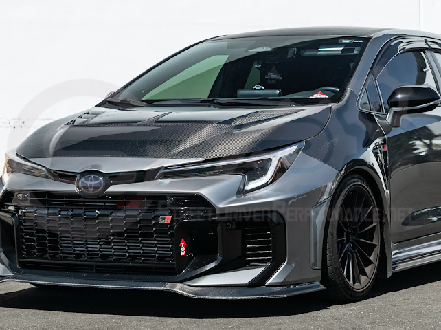2023-UP TOYOTA GR COROLLA | JDM VRS STYLE FRONT AIR VENTED HOOD