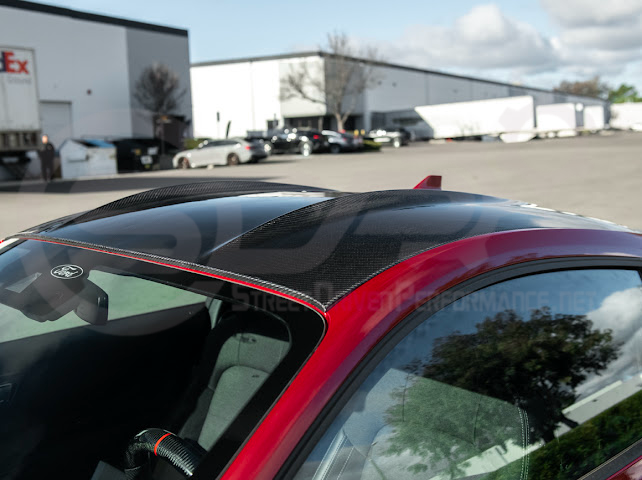 2015-Up Ford Mustang S550 & S650 Coupe | Factory Style Dry CARBON FIBER Tape-On Top Roof Panel Cover