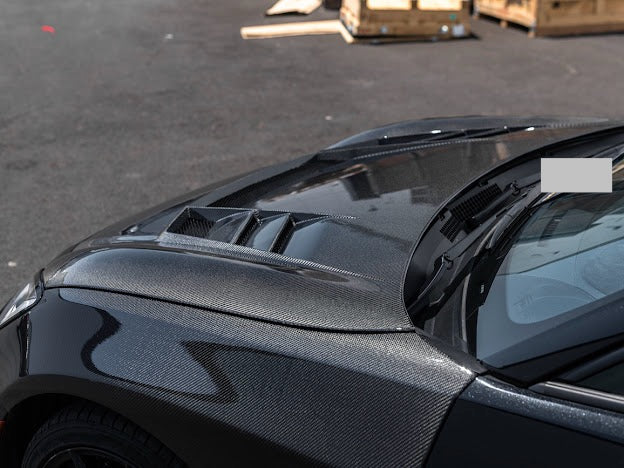 2022-Up Toyota GR86 & Subaru BRZ | VRS Style CARBON FIBER Front Vented Hood