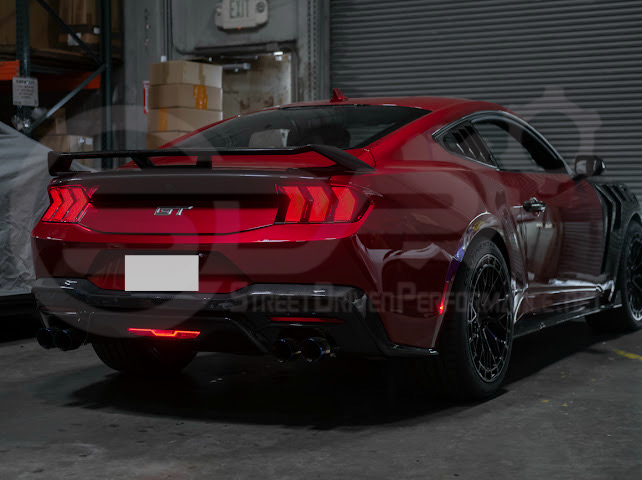 2024-Up Ford Mustang S650 | EURO Style Sequential Signal LED Clear Lenses Rear Taillights Pair