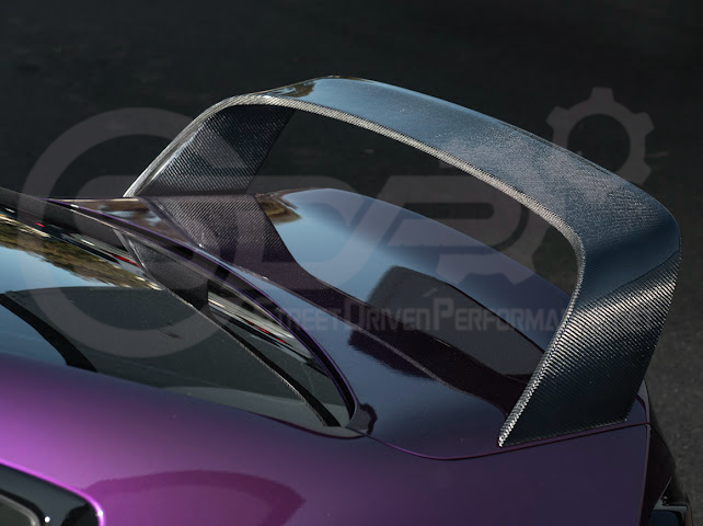 2023-UP BMW G87 M2 | M PERFORMANCE STYLE CARBON FIBER REAR HIGH WING SPOILER