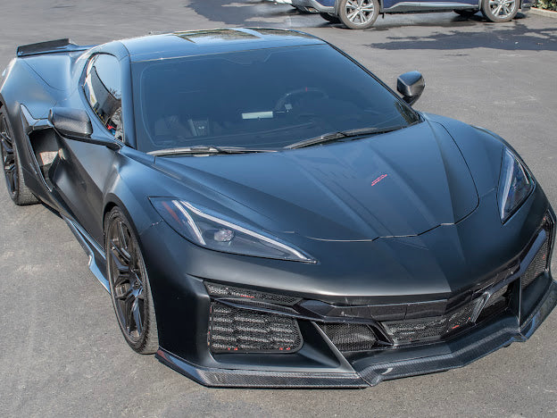 2020+ CHEVROLET CORVETTE C8 Z06 | FRONT RADIATOR MESH GRILLE INSERT GUARD SET