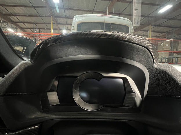 2020-up Toyota GR Supra A90 A91 |Factory Style Carbon Fiber Dashboard Instrument Panel Cover