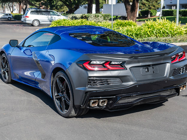 2020-PRESENT CORVETTE C8 STINGRAY & Z51 | Z06 CONVERSION REAR BUMPER & SPOILER KIT