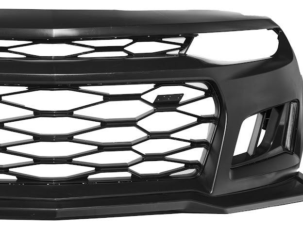 2016-2018 CAMARO LT LS RS SS | ZL1 CONVERSION FRONT BUMPER KIT WITH DRL LIGHT