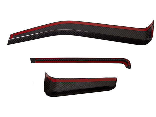 2020+ CHEVROLET CORVETTE C8 CARBON FIBER INTERIOR OVERLAY DASH TRIM