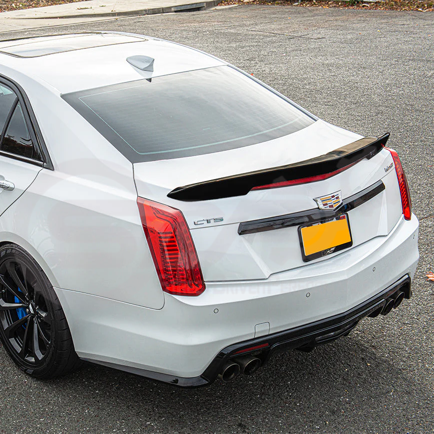 2016-2019 CTS-V V3 - Carbon Fiber Rear Trunk Lid Spoiler Wing