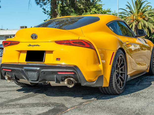 2020-PRESENT TOYOTA GR SUPRA A90 A91 | NON RESONATED CAT BACK EXHAUST