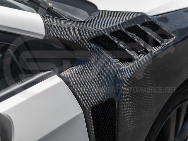 2015-2021 SUBARU WRX / STI | JDM STYLE CARBON FIBER SIDE VENTED FENDERS (PAIR)