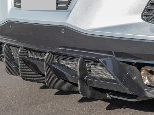 2020+ CORVETTE C8 Z51 REAR LOWER DIFFUSER FINS *ADD-ON*