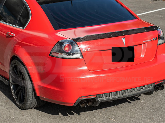 2008-2009 PONTIAC G8 | CARBON FIBER REAR TRUNK LID WICKERBILL SPOILER WING