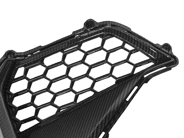 2024-Up Mustang GT S650 | CARBON FIBER Front Side Grille Insert Replacement Pair