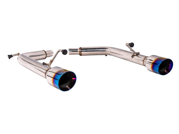 2007-2008 INFINITI G35 SEDAN & 2008-2014 INFINITI G37 SEDAN | MUFFLER DELETE AXLE BACK DUAL TIPS EXHAUST (CHROME TIPS OR BURNT BLUE TIPS)