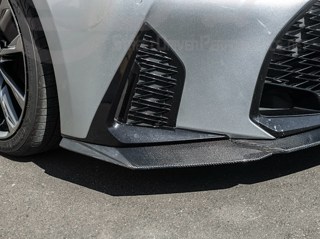 2021-UP LEXUS IS300, IS350, IS500 | JDM NOVEL STYLE CARBON FIBER FRONT BUMPER LIP SPLITTER GROUND EFFECTS