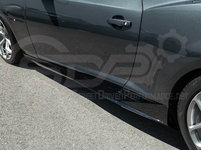 2010-2015 5TH GEN CAMARO PERFORMANCE TRACK PACKAGE SIDE SKIRTS ROCKER PANEL GROUND EFFECTS