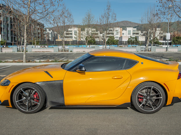 2020-Up Toyota GR Supra A90 A91 | JDM Factory Style Carbon Fiber Front Side Fender (Pair)